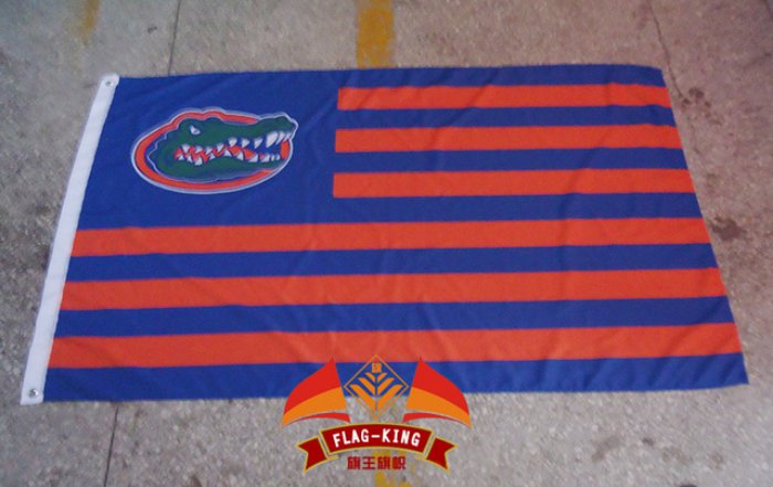 Florida Gators flag 3ftx5ft Banner 100D Polyester Flag NCAA metal Grommets