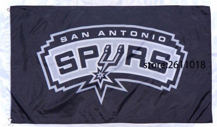 The SAN Antonio spurs flag car flag