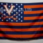Virginia Cavaliers With Modified US Flag 3ft x 5ft Polyester NCAA Banner Flying Custom flag 90x150cm