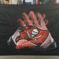 Tampa Bay Buccaneers 2 Gloves 3x5 ft flag 100D Polyester flag 90x150cm