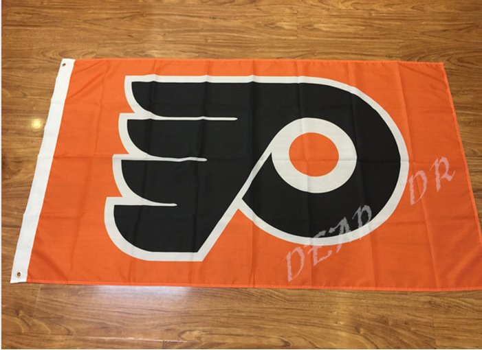 Philadelphia Flyers Flag 3ftx5ft Banner 100D Polyester NHL Flag