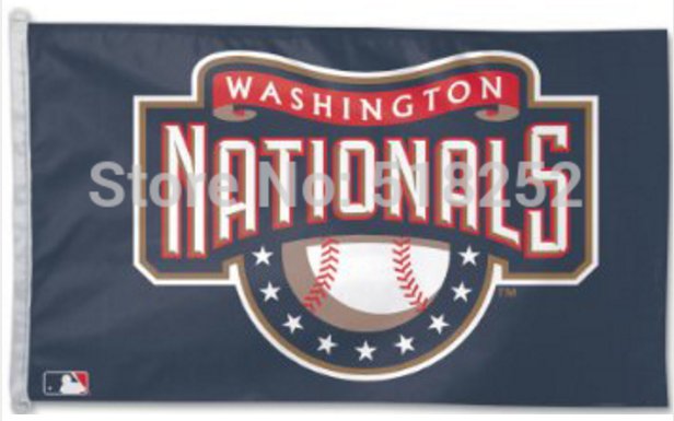 MLB washington national Flag 3x5 FT 150X90CM Banner 100D Polyester flag