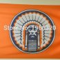 Illinois Fighting Illini Helmet Flag 3ftx5ft Banner 100D Polyester NCAA Flag style 5
