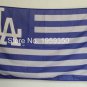 Los Angeles Dodgers with stripes flag 3x5 FT Banner 100D Polyester MLB Flag Brass Grommets