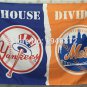 New York Yankees vs New York Mets house divided Flag 3ft x 5ft Polyester Banner 90x150cm
