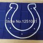 Indianapolis Colts logo Flag 3ft x 5ft 100D Polyester Banner flag 90x150cm