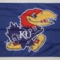 Kansas Jayhawks Flag 3ftx5ft Banner 100D Polyester NCAA Flag