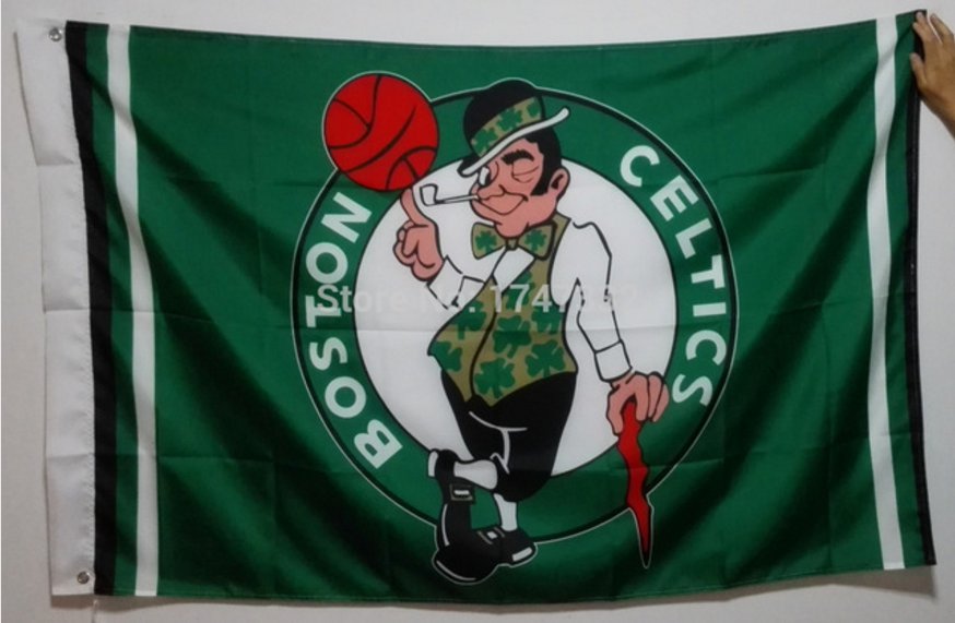 Boston Celtics Flag 3ft x 5ft Polyester NBA Banner Custom flag