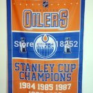 Edmonton Oilers Stanley Cup Champions Flag 3ft x 5ft Polyester NHL Banner Flying flag