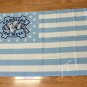 North Carolina Tar Heels with start and stripe Flag 90x150cm Style 1