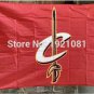 CLEVELAND CAVALIERS FLAG 3ft x 5ft Polyester NBA Banner Custom flag
