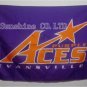 Evansville Purple Aces Flag 3ftx5ft Banner 100D Polyester NHL Flag