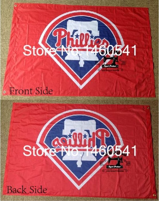 Philadelphia Phillies Flag 3ft x 5ft Polyester MLB Custom flag