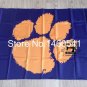 Clemson Tigers Helmet Flag 3ftx5ft Banner 100D Polyester NCAA Flag style 1