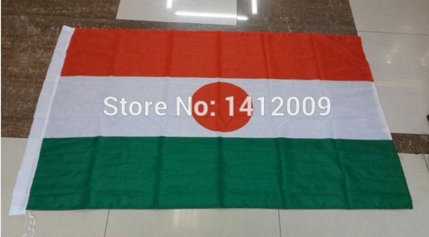 NigerNational Flag 3x5ft 150x90cm 100D Polyester