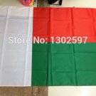 Madagascar National Flag 3x5ft 150x90cm 100D Polyester