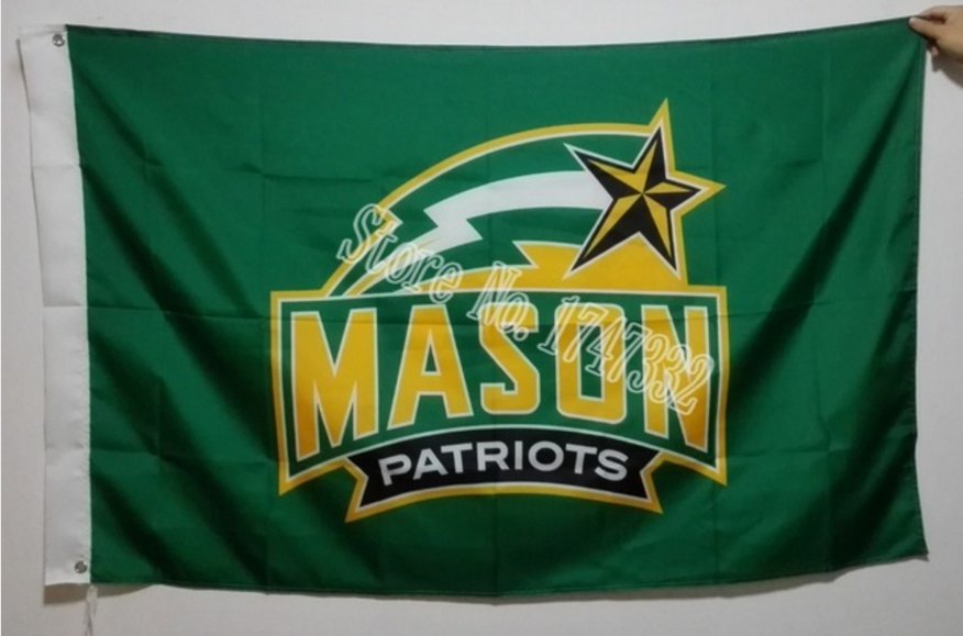 George Mason Patriots Flag 3ftx5ft Banner 100D Polyester NCAA Flag