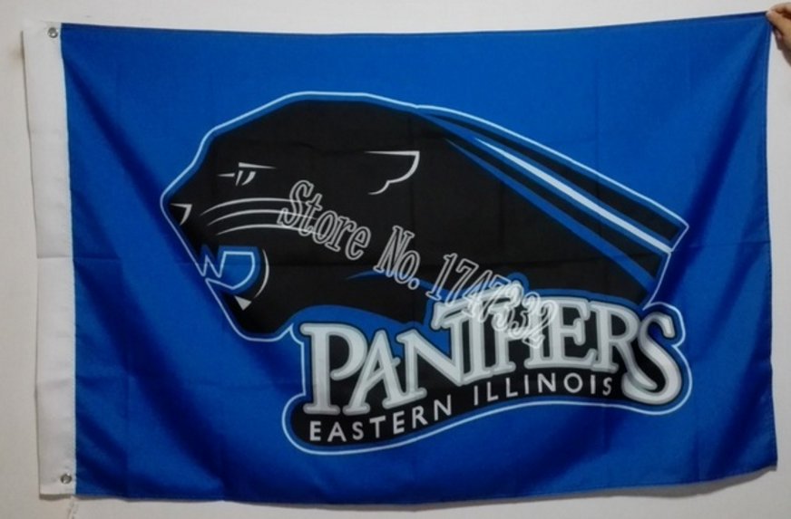 Eastern Illinois Panthers Flag 3ftx5ft Banner 100D Polyester NCAA Flag