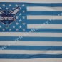 Charlotte Hornets Nation Flag 3ft x 5ft Polyester white sleeve with 2 metal Grommets 90x150cm