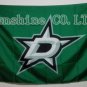 Dallas Stars Flag 3ftx5ft Banner 100D Polyester NHL Flag style 1
