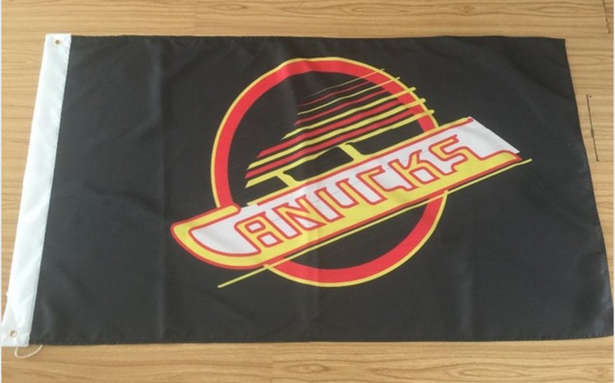 Vancouver Canucks Flag 3FT x5 FT 150X90CM Banner 100D Polyester NHL flag