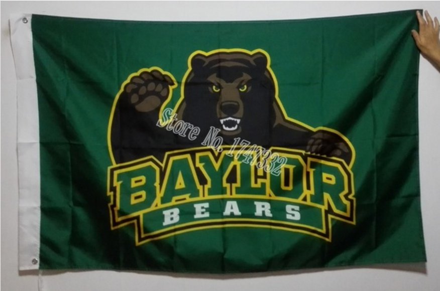 Baylor Bears flag 3ftx5ft Banner 100D Polyester NCAA Flag
