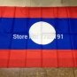 Laos National Flag 3x5ft 150x90cm 100D Polyester