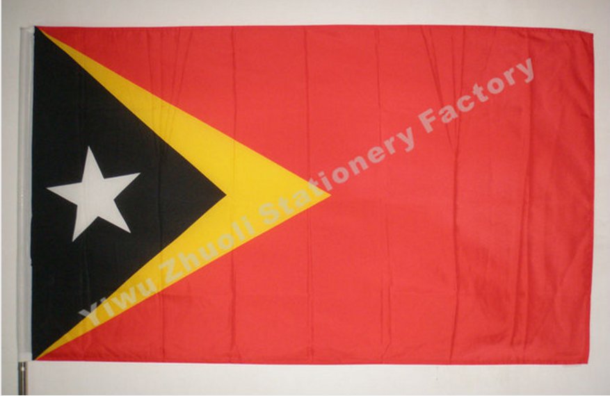 East Timor National Flag 3x5ft 150x90cm 100D Polyester