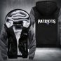 New England Patriots Zipper Jacket Thicken Hoodie Coat Clothing Casual USA Size