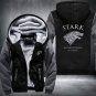 Game of Thrones Stark Zipper Jacket Thicken Hoodie Coat Clothing Casual USA Size