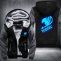 Fairy Tail Hoodies Zip Up Super Warm Fleece Men's Coat USA plus size