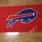 Buffalo Bills Flag 3ft x 5ft Polyester Banner 90x150cm white sleeve with 2 Metal Grommets