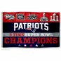New England Patriots 2016 Super Bowl LI Champions Flag 3x5ft