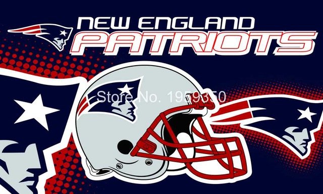 New England Patriots Helmet Flying Flag Banner flag 3ft x 5ft 100D Polyester