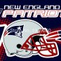 New England Patriots Helmet Flying Flag Banner flag 3ft x 5ft 100D Polyester