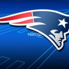 New England Patriots Flag 3ft x 5ft Polyester banner white sleeve with 2 metal Grommets