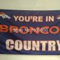 Denver Broncos Flag 3ftx5ft Banner 100D Polyester flag 90x150cm 4010