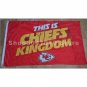 Kansas City Chiefs with Chiefs Kingdom Flag 3x5FT