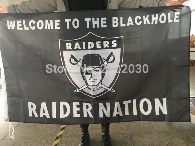 Oakland Raiders Banner Super Bowl World Series 3ft X 5ft