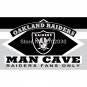 Oakland Raiders Fans Only Flag MAN CAVE Banner Flag  90x150cm