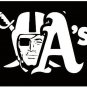 Oakland Athletics and Oakland Raiders flag 3x5ft flag polyester flag with 2 Metal Grommets