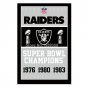 Oakland Raiders Super Bowl Champions Flag 3ft x 5ft Polyester flag
