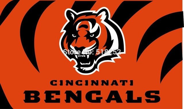 Cincinnati Bengals large Flag 3x5 FT 100D 90X150CM Banner Polyester