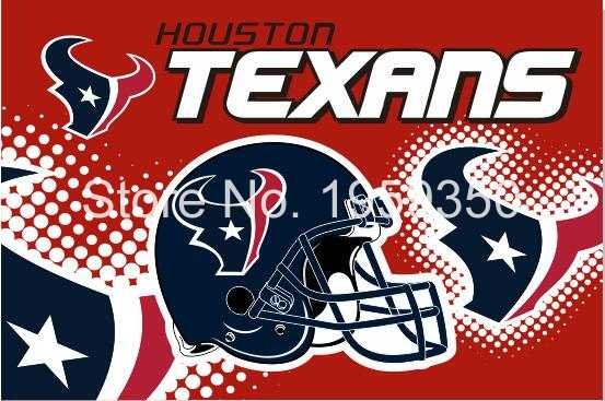 Houston Texans Helmet Flying Flag Banner flag 3ft x 5ft 100D Polyester