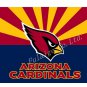 Arizona Cardinals Flag USA With Stars and Stripes Flag 3x5 ft