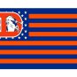 Denver Broncos Old Logo nation Flag 3ft x 5ft Polyester NFL Team Banner