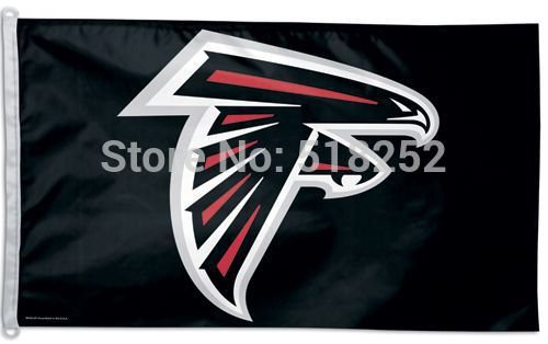 Atlanta Falcons Flag 3x5 FT Banner 100D Polyester NFL flag 165, free shipping