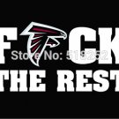 Atlanta Falcons f uck the rest Flag Polyester 150X90CM  3x5FT Banner