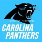 Carolina Panthers 3x5 FT Banner 100D Polyester Flag white sleeve
