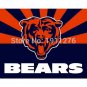 90x150cm Chicago Bears flag 3ftx5ft Banner 100D Polyester Flag 3x5 Ft